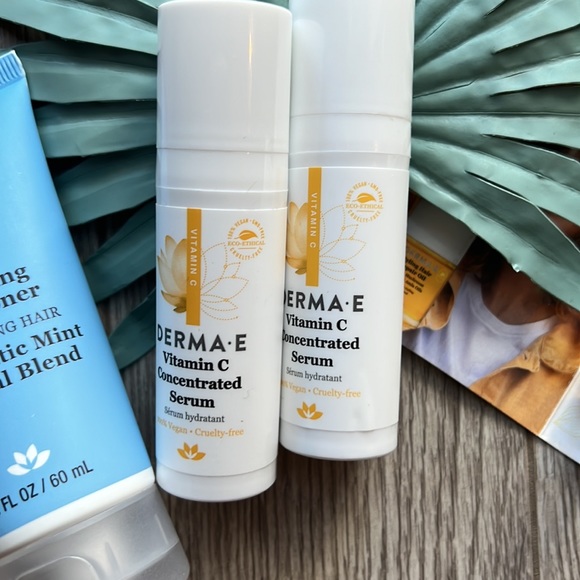Bundle (2) Derma E Vitamin C Serum + (2) Hair Deluxe Size Samples - Picture 6 of 9